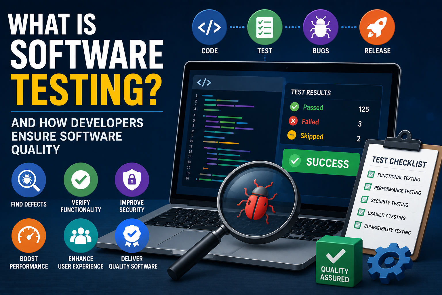 What Is Software Testing and How Do Developers Ensure Software Quality?