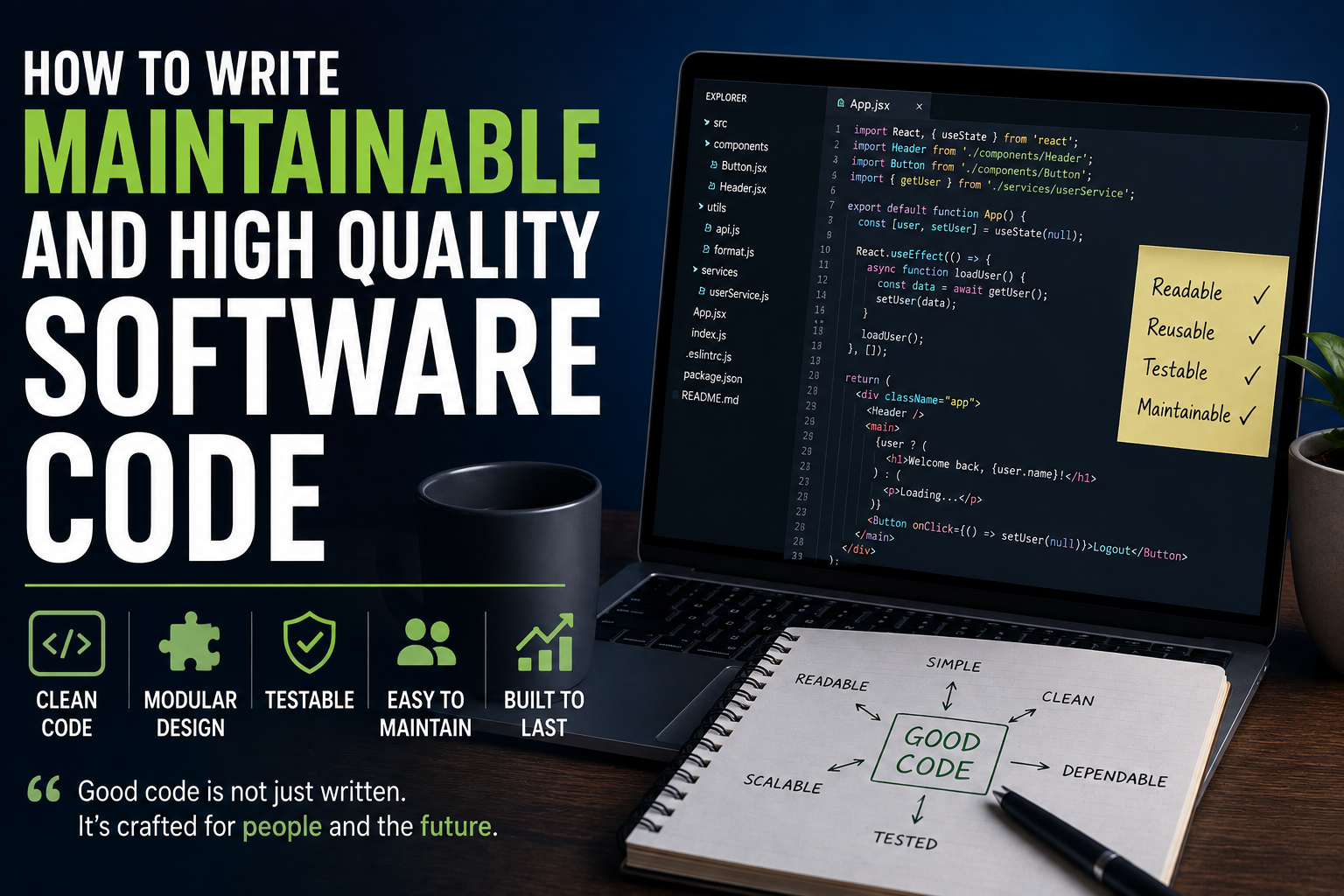 How to Write Maintainable and High-Quality Software Code