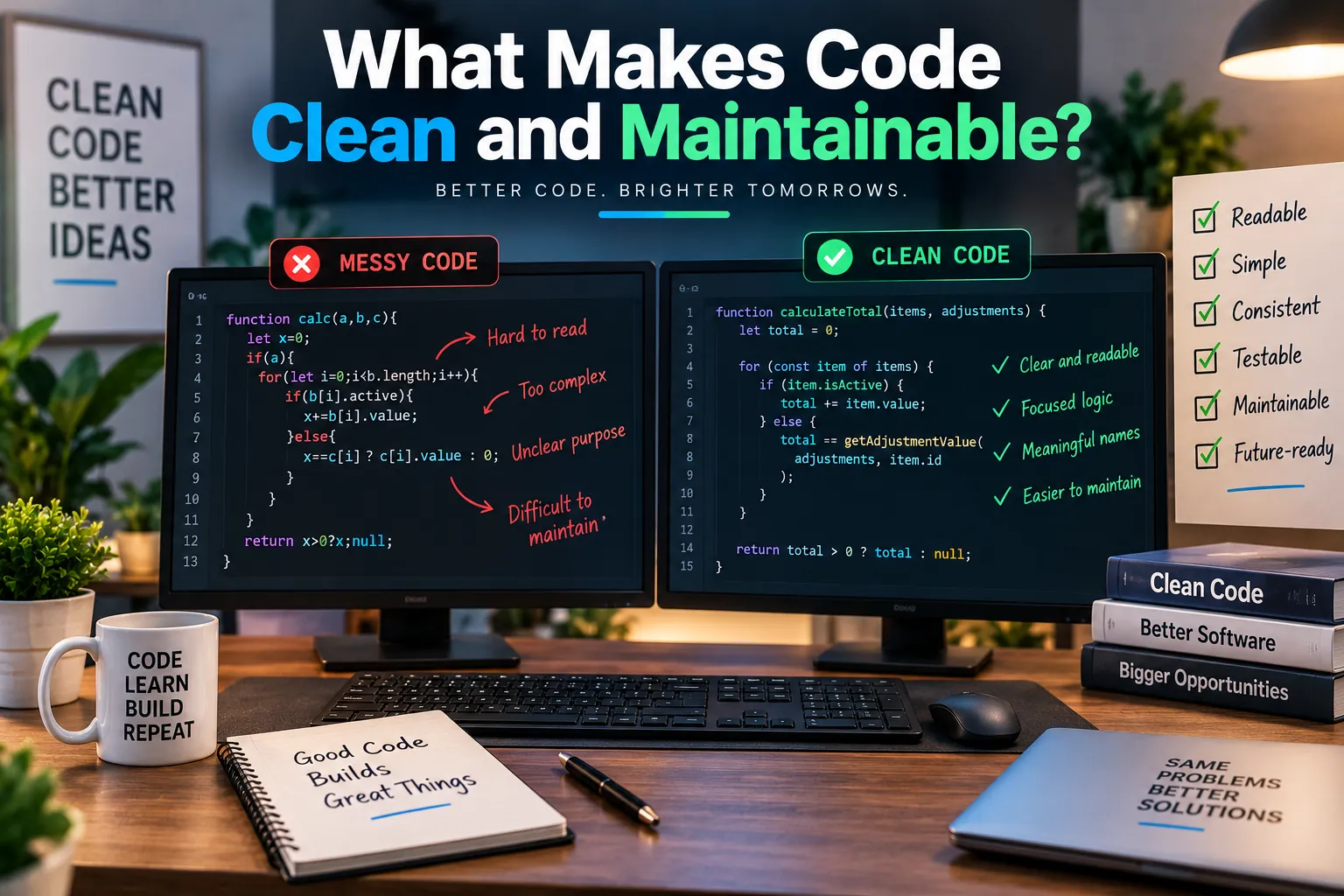 What Makes Code Clean and Maintainable