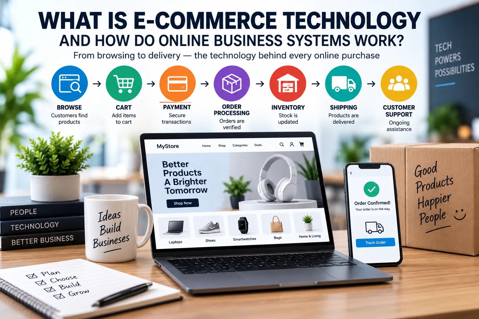What Is E-Commerce Technology and How Do Online Business Systems Work